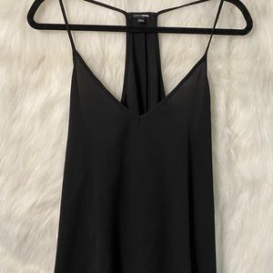 Fashion Nova flowy black tank
